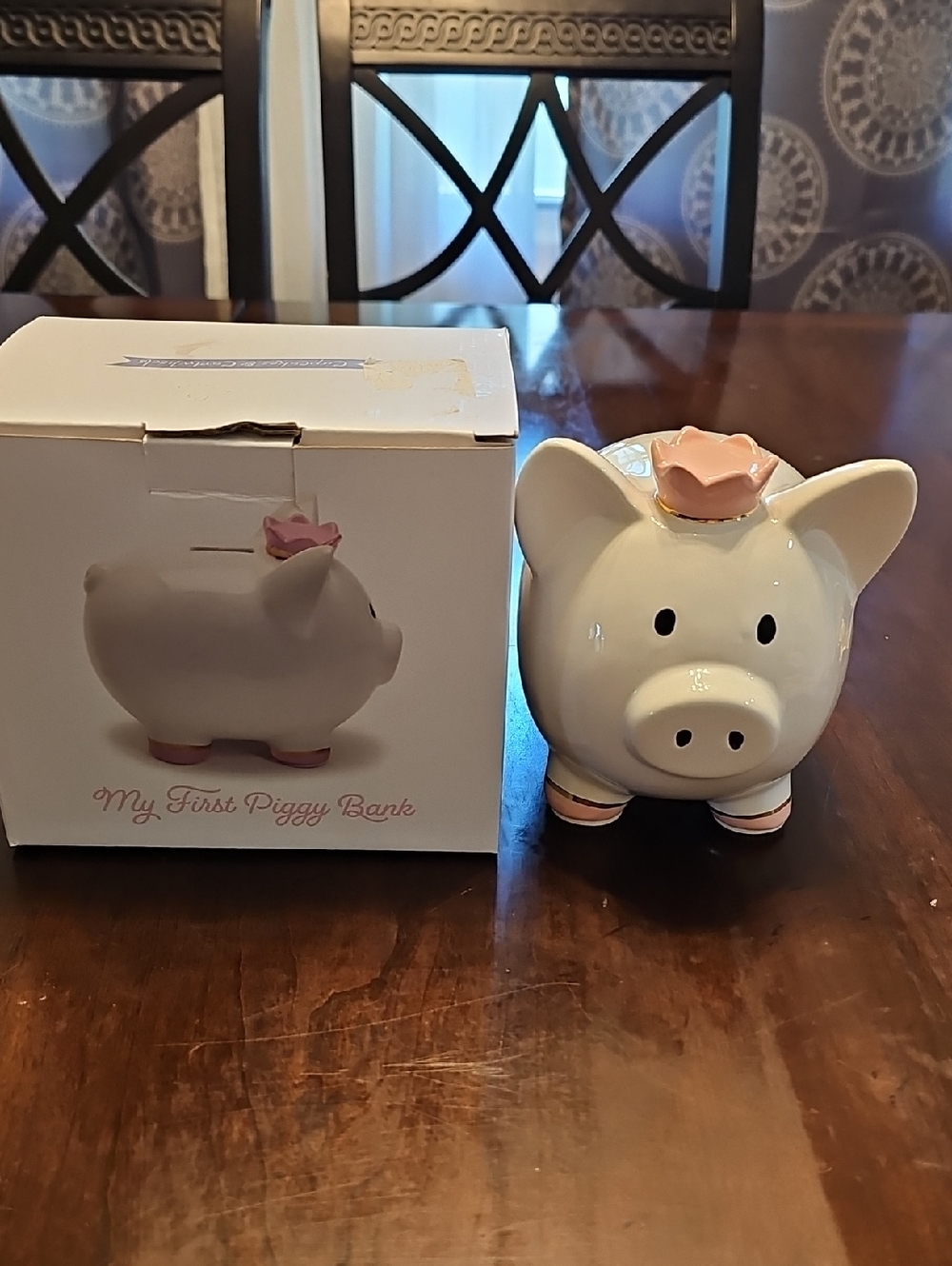 Cupcakes And Cartwheels Piggy Bank. NWT. My First Piggy Bank - Picture 2 of 6